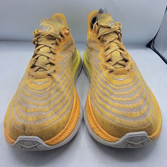 Hoka One One Mach 5 Mens 12 D Radiant Yellow Evening Primrose Athletic Shoes